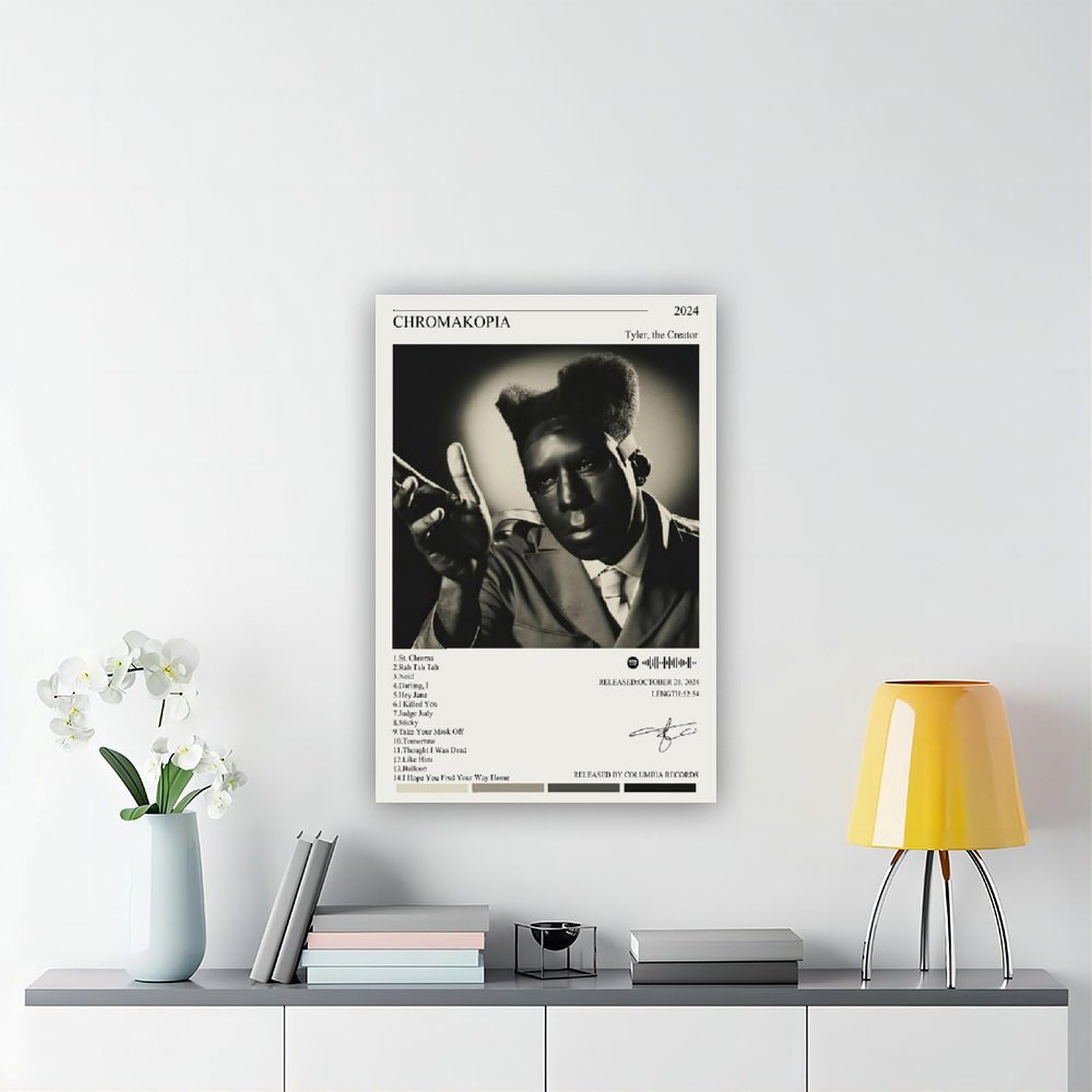 Nomzie Tyler Poster Chromakopia Album Cover Posters Music Posters
