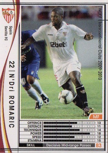 Amazon.co.jp: WCCF/09-10/セビージャ/白/348/ヌドリ・ロマリッチ