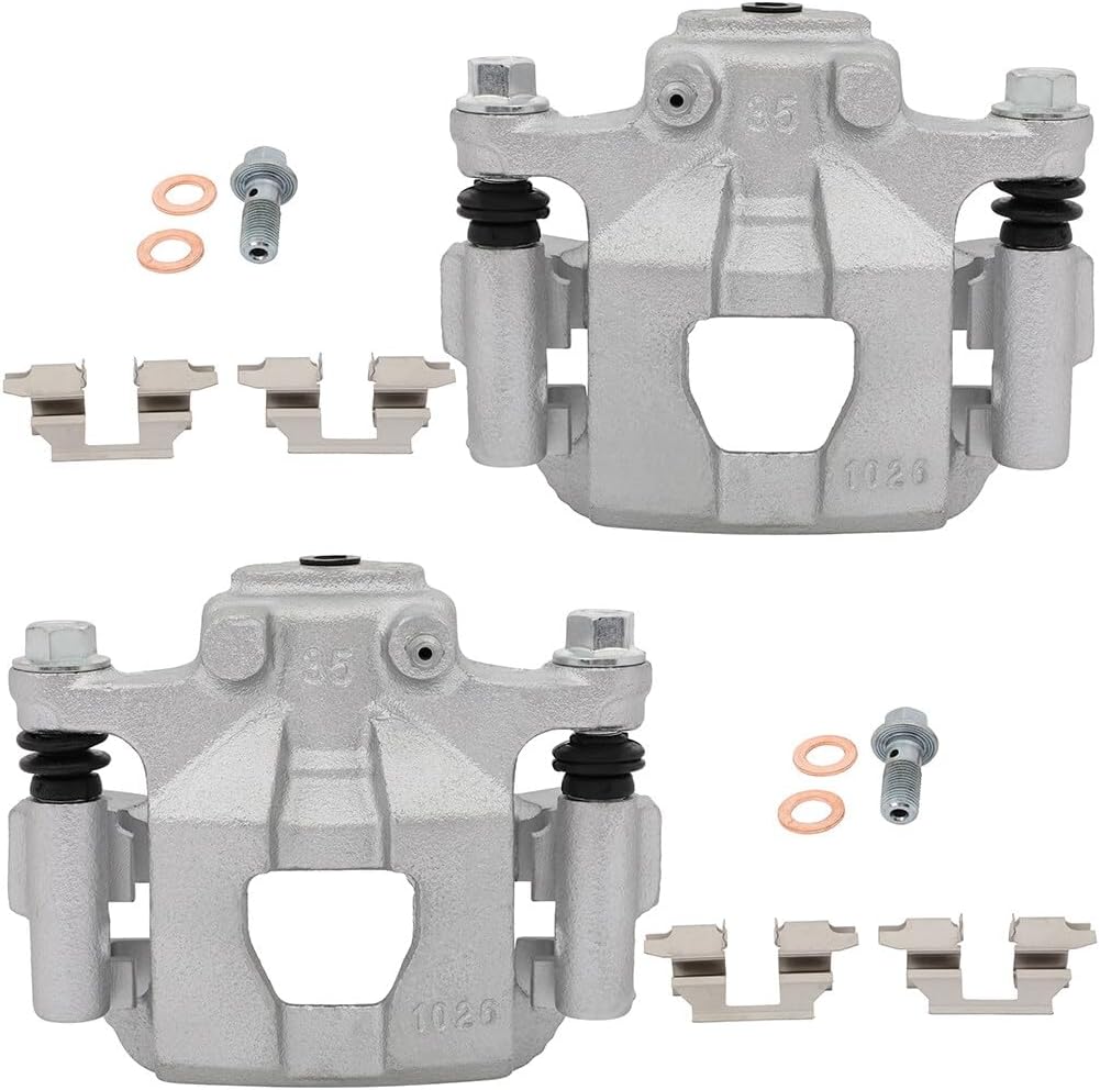 INEEDUP Rear Left & Right Disc Brake Caliper Assembly With Bracket 19B2780 19B2781 For Nissan Altima 2002-2006 201-2018,For Nissan Maxima 2003-2007 2019