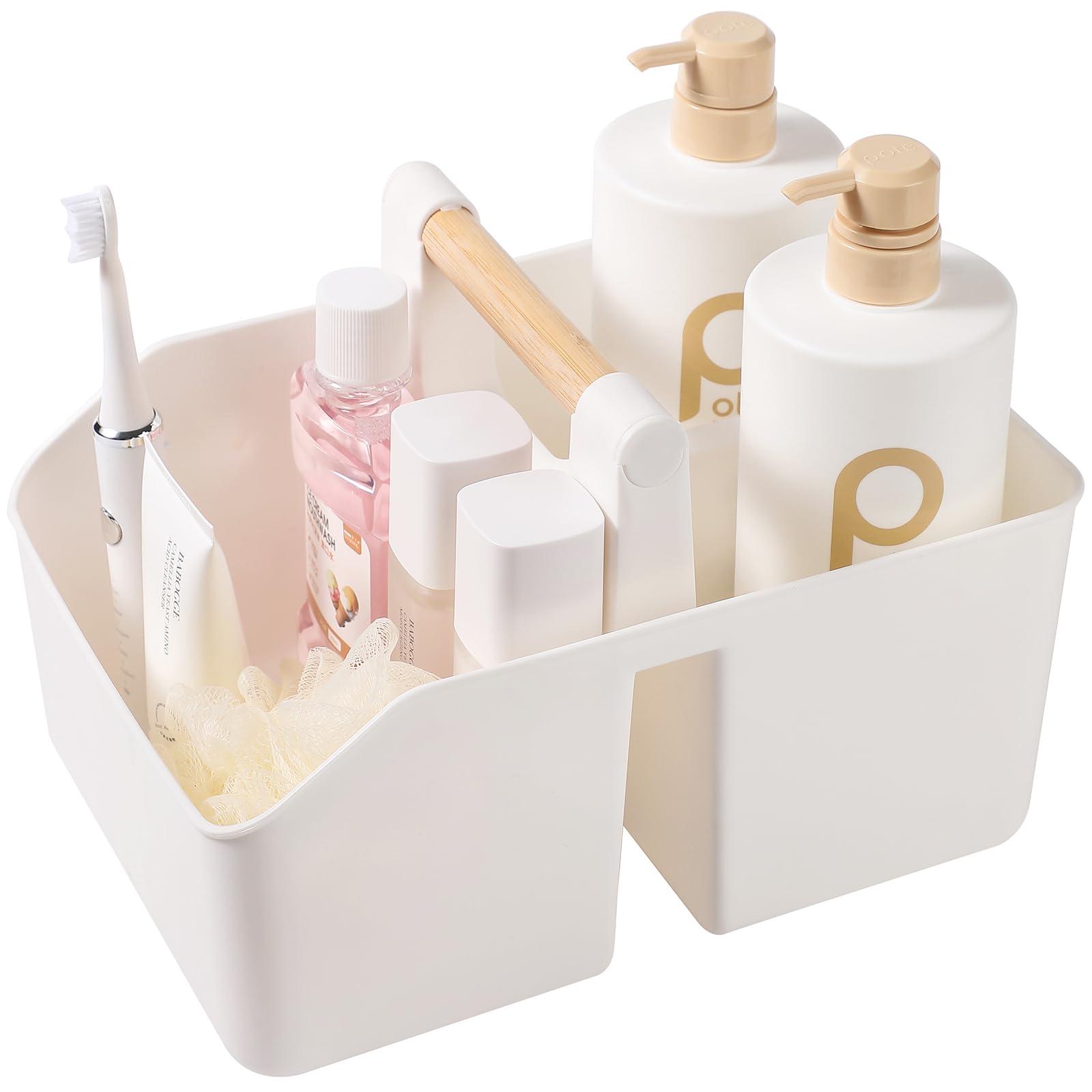 rejomiik Plastic Shower Caddy Basket