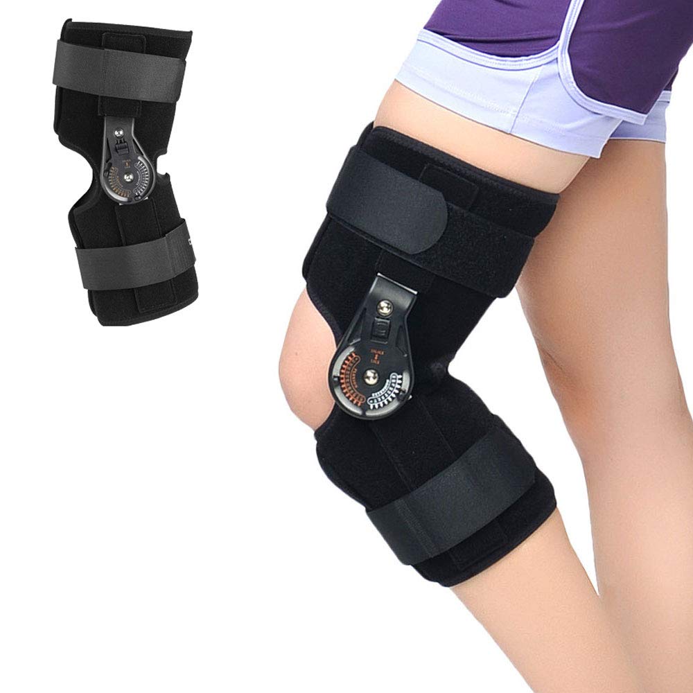 1 rodillera estabilizadora para cinturón, correa ortopédica, férula de compresión, protector de mangas, ajustable, ortopédico médico, S, M, L
