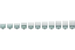 Andis Master Clipper Snap-On Blade Attachment Combs - 11/Piece Set