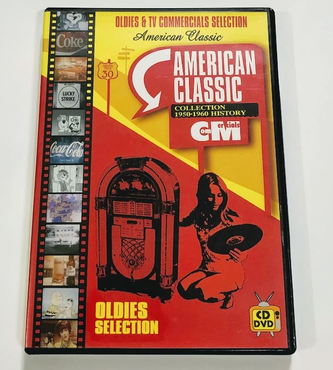 Amazon.co.jp DVD+CD AMERICAN CLASSIC OLDIES & TV COMMERCIALS SELECTION