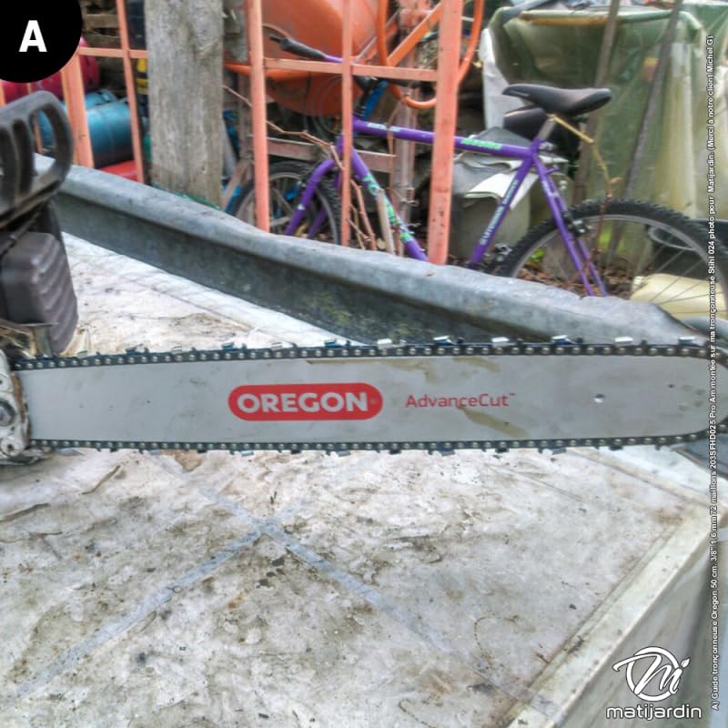 Matijardin - Guide tronçonneuse Oregon 203SFHD025 Advance cut 50 cm