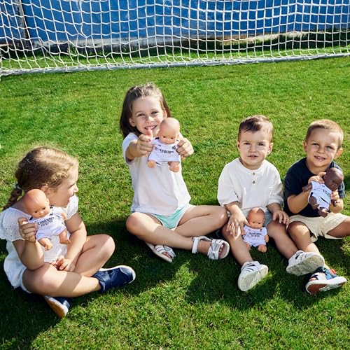 Muñeca articulada Real Madrid con vestido oficial 21 cm miniatura 3