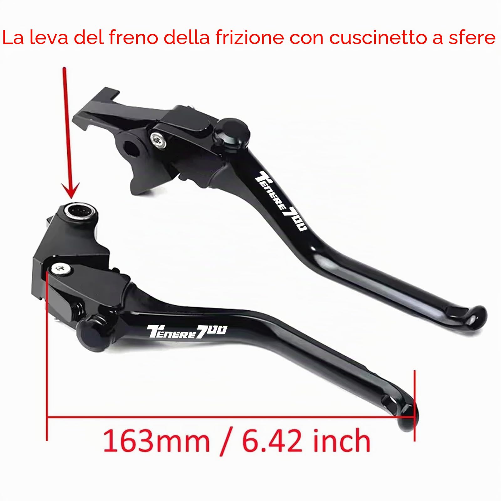 Leve Freno e Frizione Per Tenere700 Tenere 700 XTZ 2019 2020 2021 2022 2023 2024 2025 Accessori Regolabili Alluminio CNC per Moto 700 Tenere