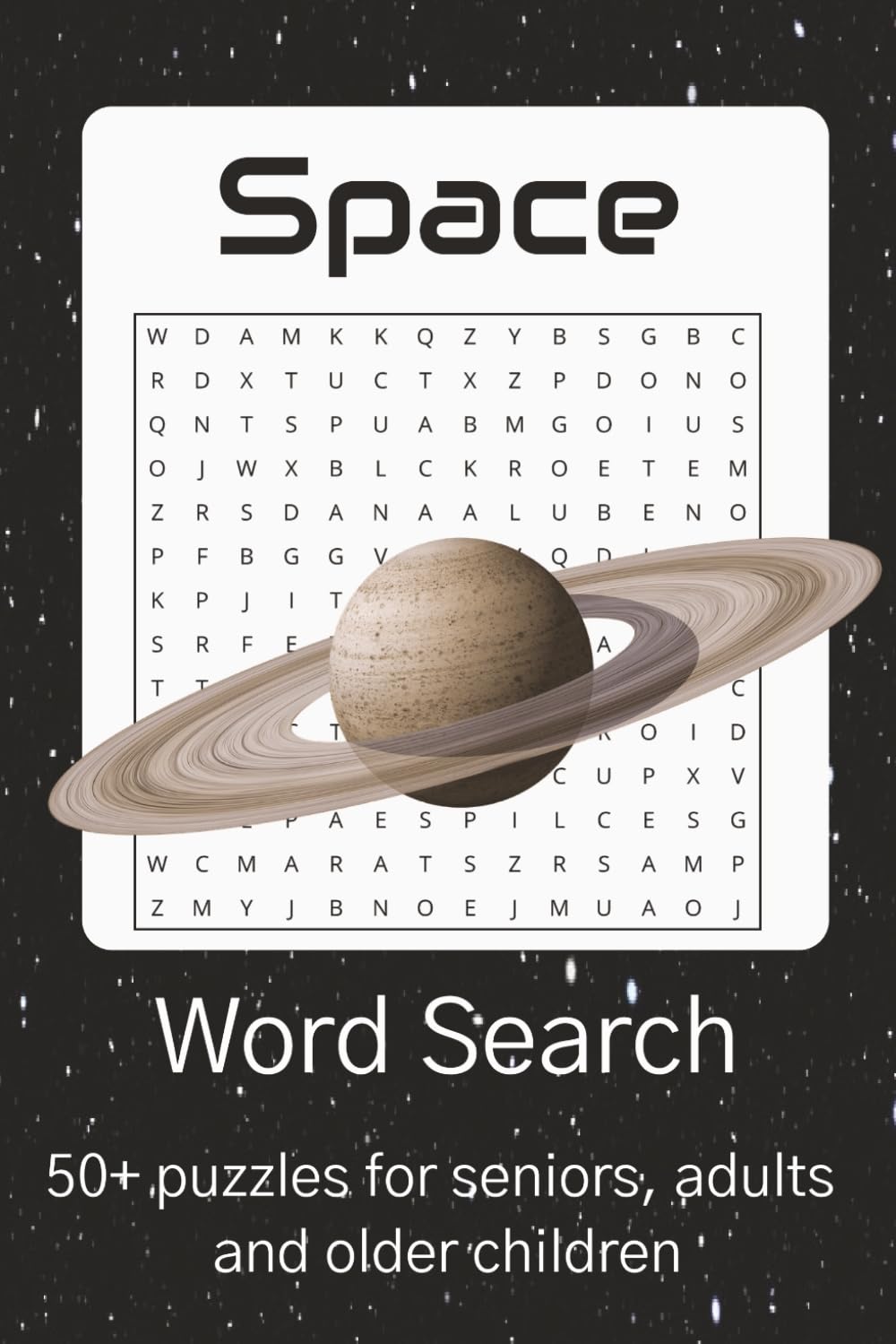 Space Word Search Puzzle Book: Word Searches with Easy to Read Print about Space, Planets, Astronomy and More | 6X9 inches, 110 pages | 50+ Puzzles ... Gifts for Vacations, Holidays and Free Times