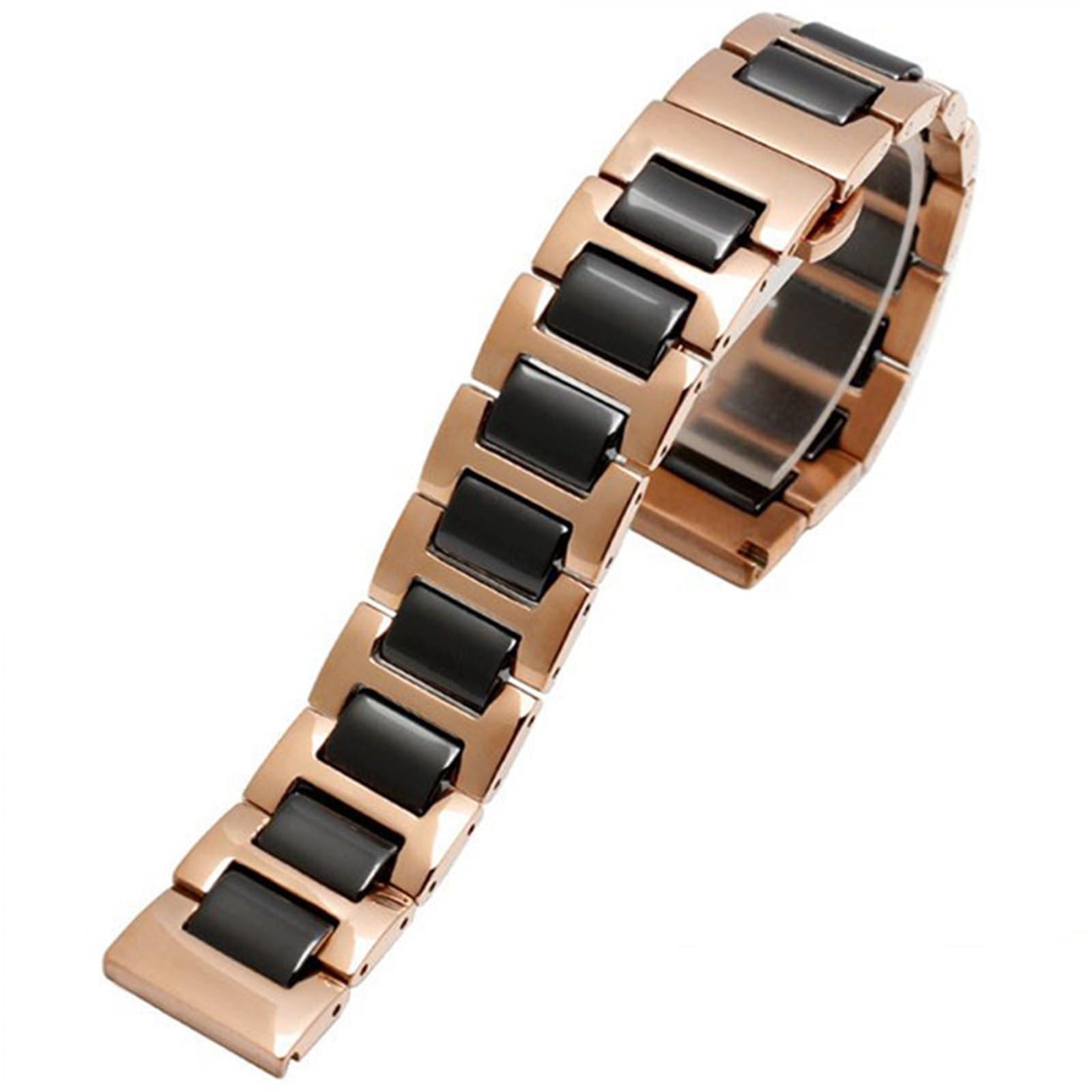 Correa de reloj repuesto cerámica liberación rápida, cómoda, duradera, transpirable, adecuada tanto for hombres como for mujeres