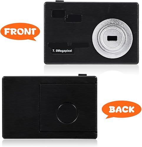 Miniatura 9 de SAFIGLE Juguetes de verano para niños, cámara pequeña, cámara para niños, cámara de simulación, cámara emulacional, accesorios de agua, estatua de