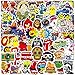 LeQin Graffiti Autocollants Paquet 100pcs, Autocollants Stickers en Vinyle pour Ordinateur Portable pour Skateboard, Guitare, Bagages, Motos
