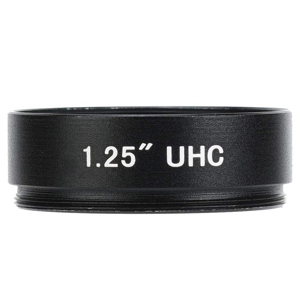 1,25 pouce 31,7 mm filtre UHC lentille d'inhibition de la pollution lumineuse pour télescope astronomique lentille oculaire monoculaire filetage standard en aluminium complet pour oculaire Optic