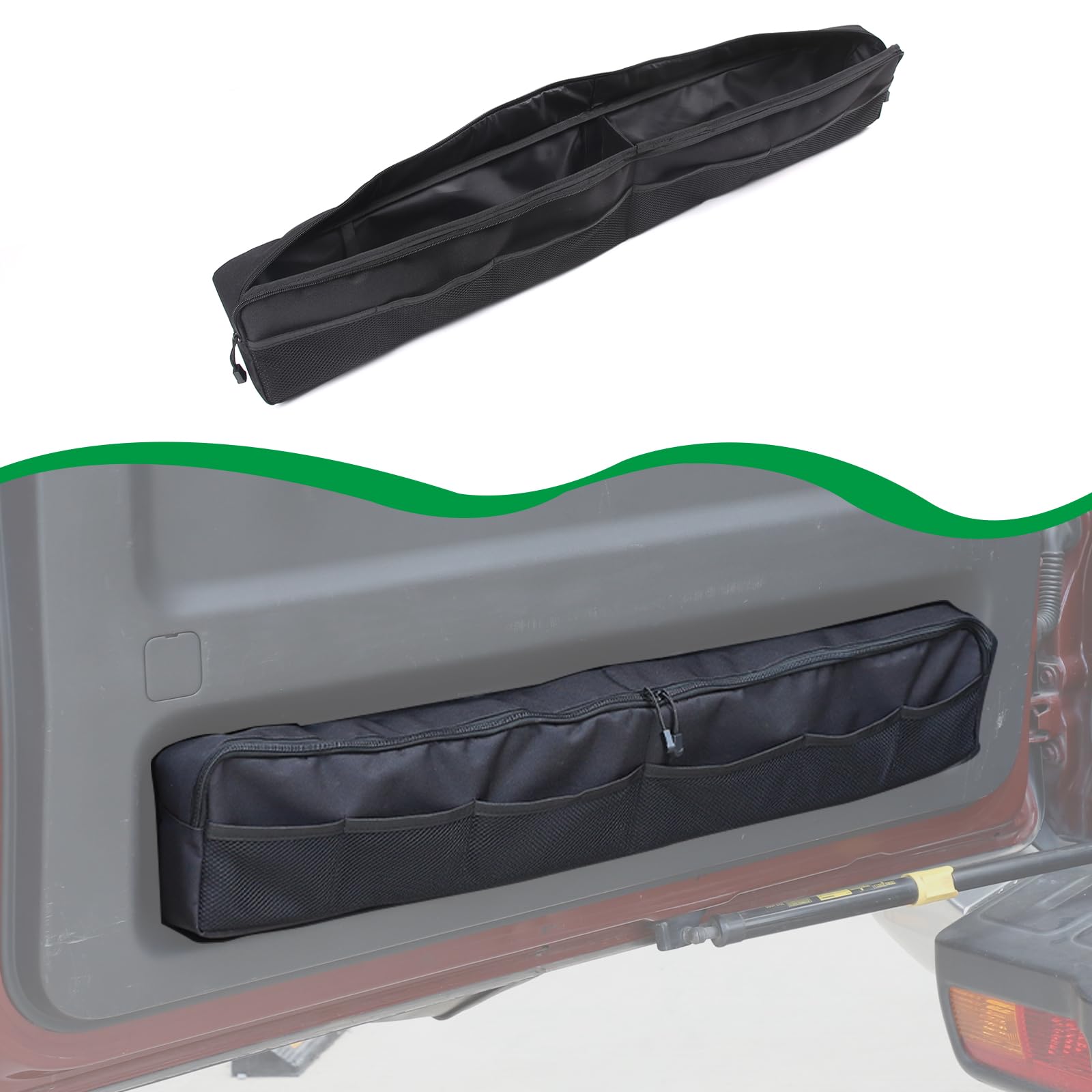 HAPPYHORSE Car Trunk Storage Organizer Compatible with Toyota FJ Cruiser 2007-2021 Rear Tailgate Storage Organizer?Oxford Cloth Car Storage Bag