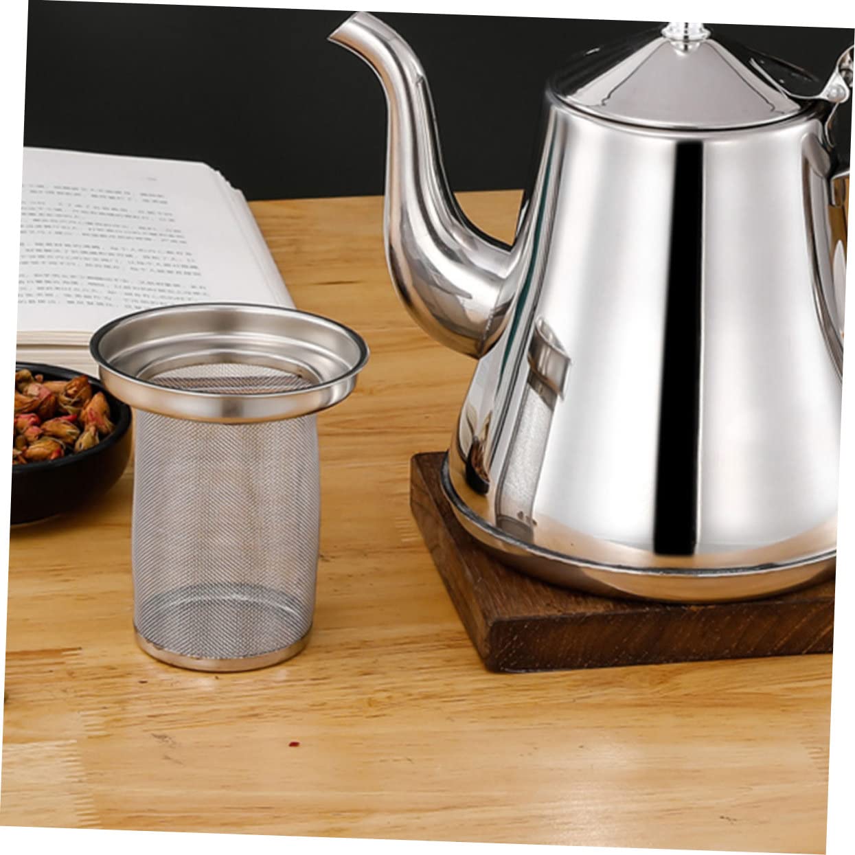 Cabilock Edelstahl-Teefilter Kugel – 8 Stück, 4 Cm, Für Losen Tee & Gewürze