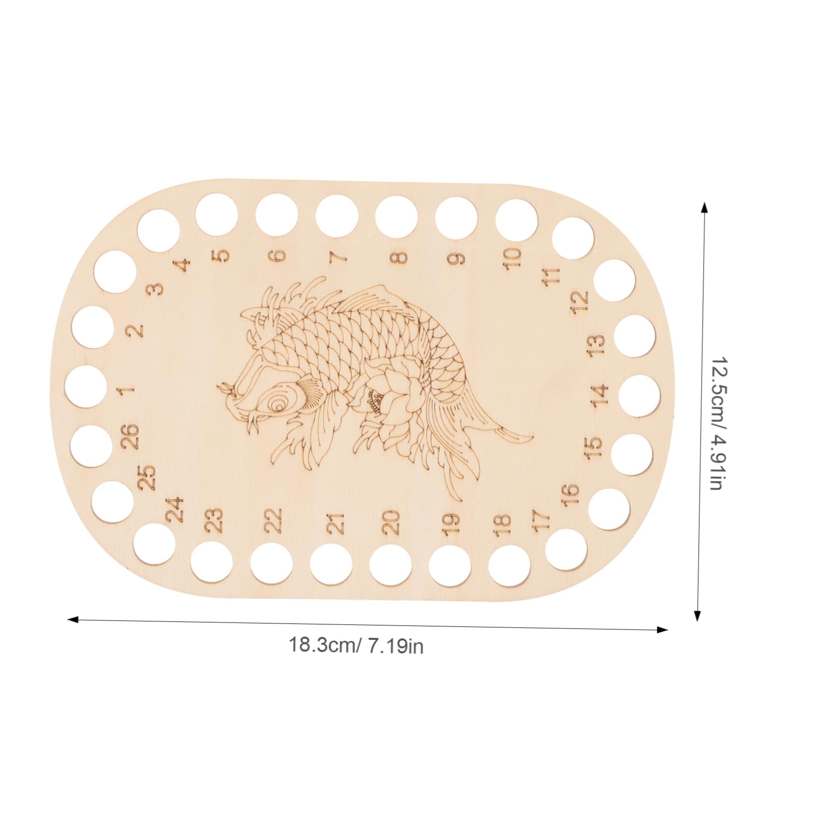 OSALADI Wooden Thread Winder Organizer for Embroidery Floss Cartoon Animal Design Durable Sewing Tools Accessories for Cross Stitch and Knitting Keeps Threads Untangled