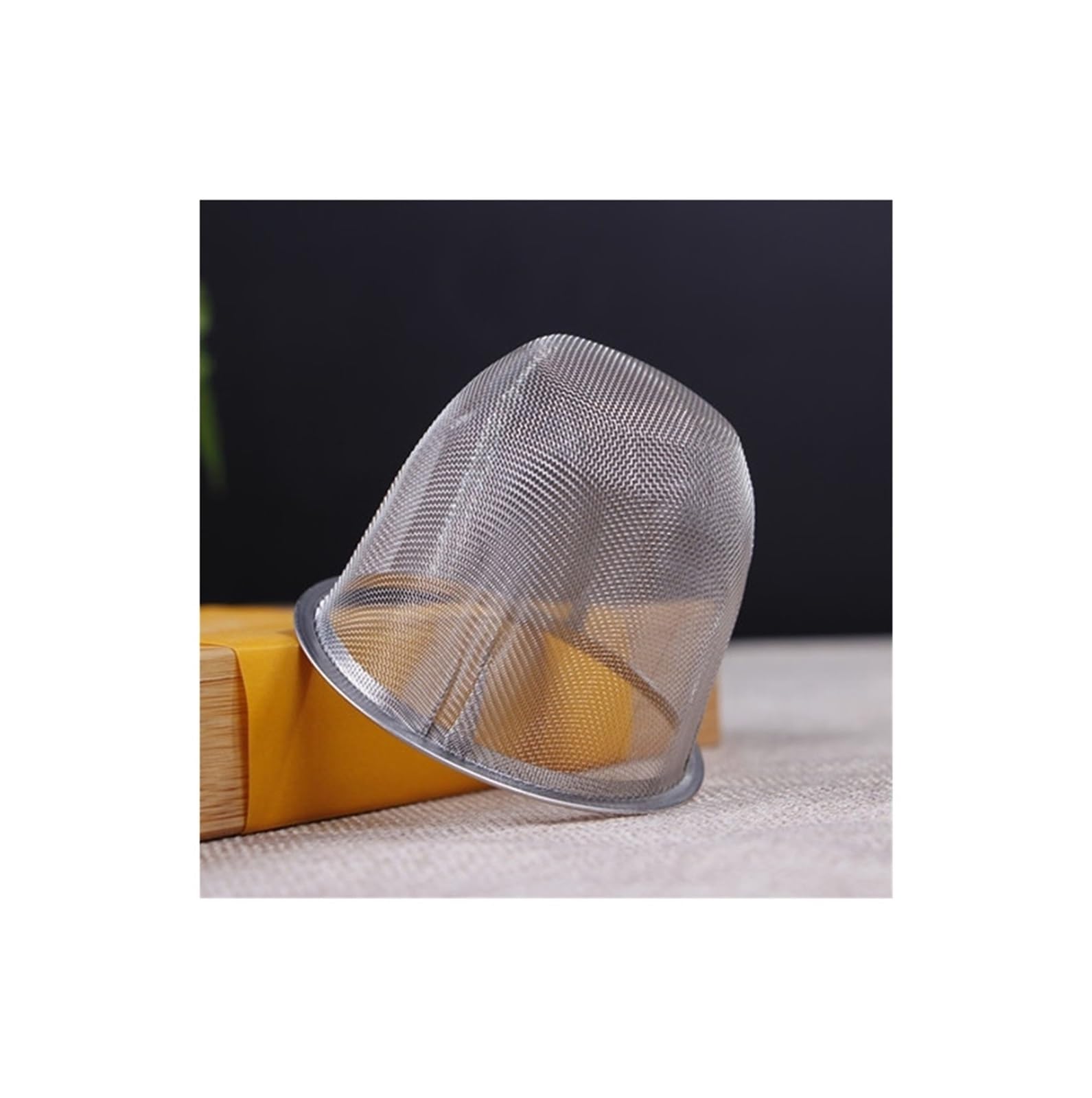 MMLFX 1pc Tea Infuser Reusable Stainless Steel Mesh Tea Coffee Strainer Teapot Tea Leaf Spice Filter Drinkware Kitchen Accessories (Size : 6CM)
