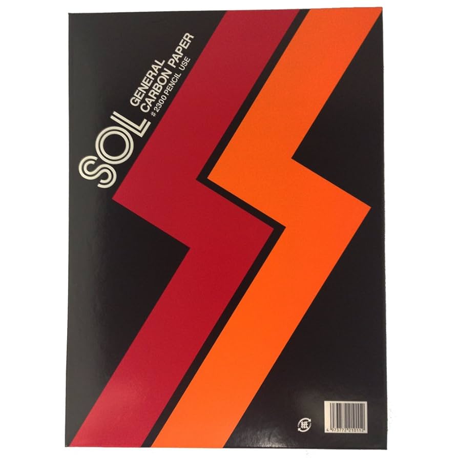 SOL ゾルカーボン紙 両面筆記用 #2300赤 10枚 Amazon.co.jp: ゼネラル カーボン紙 赤 両面筆記用 #2300R 100枚