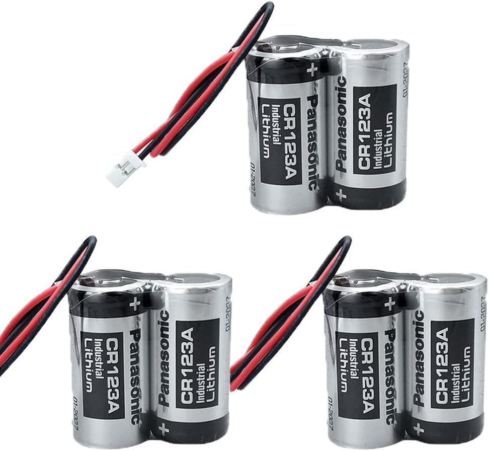 DSONE (Pack of 3) for Panasonic CR123A 123A 123 Industrial