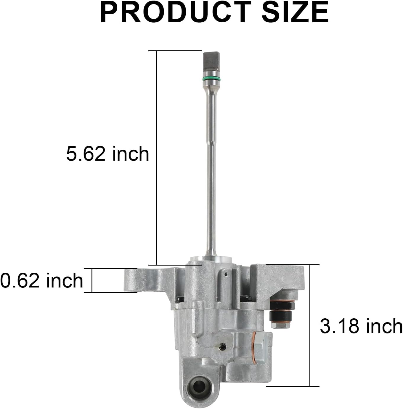 Fuel Pump Compatible with VOLVO FH12 FM12 FL12 FH12 NH12 Truck VN VNL VHD Series D12 Engine Replaces # 21067551 20752310 20749646 3165861 20411997 20440371 3092460 21067955