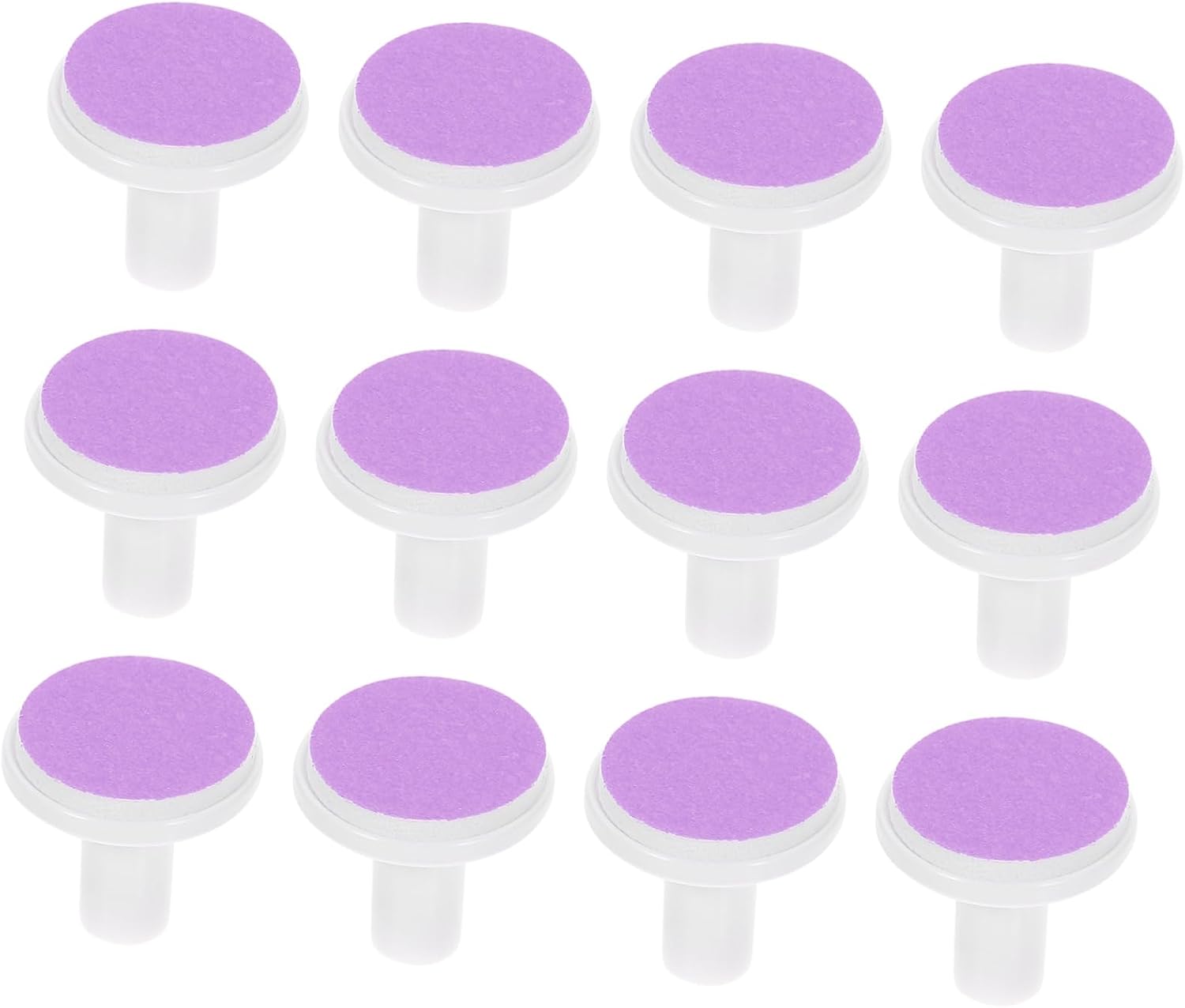 12pcs Electric Baby Nail Grinding Heads Universal Replacement Pads for Infant Nail Trimmer Safe Gentle File Tools for Babies and Toddlers