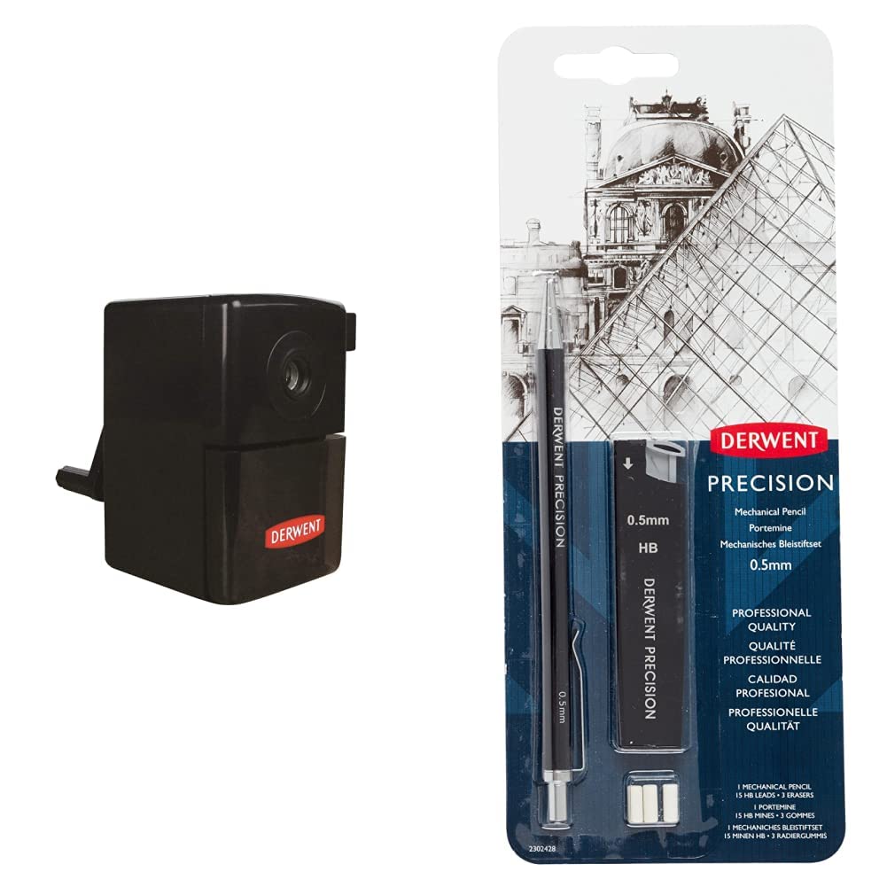 Derwent Super Point Mini Manual Helical Desktop Sharpener & Derwent