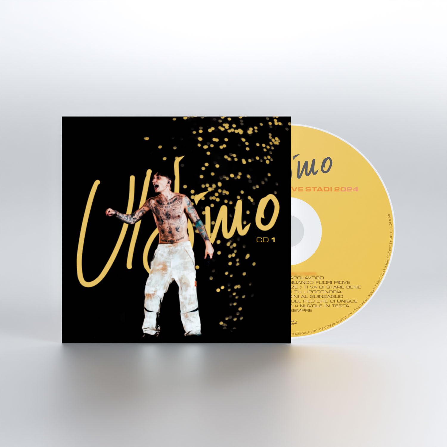 ULTIMO LIVE STADI 2024 - Box Doppio CD (autografato) - ESCLUSIVA AMAZON