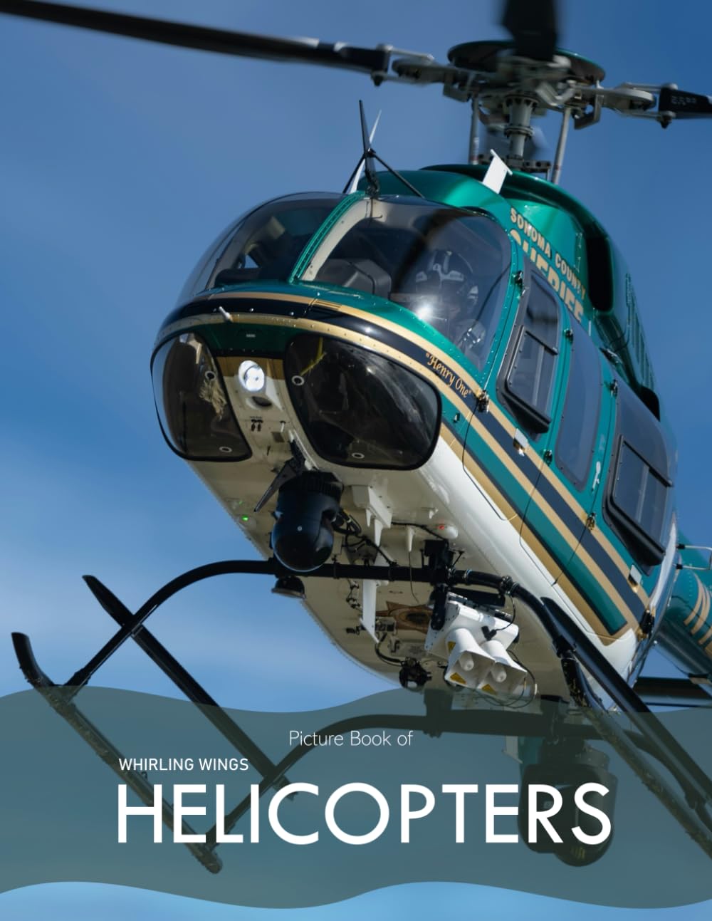 Helicopters: Aviation lovers perfect Gift - Coffee Table Picture Book .... Relaxing & Meditation.