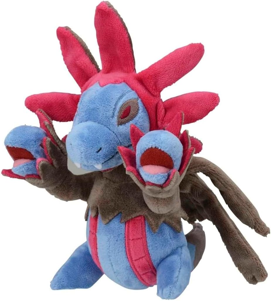 Pokemon Center: Sitting Cuties: Hydreigon Plush # 635 - Generation 5 - 6 In