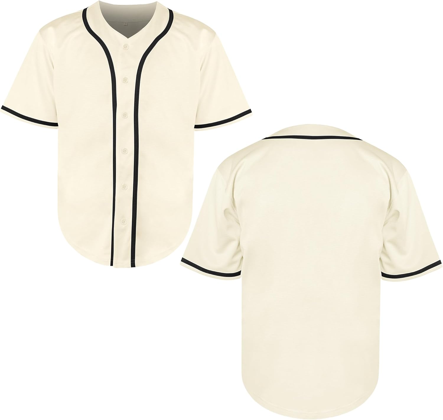 Men's Baseball Jersey Button Down Shirt Blank curacao Ubuy