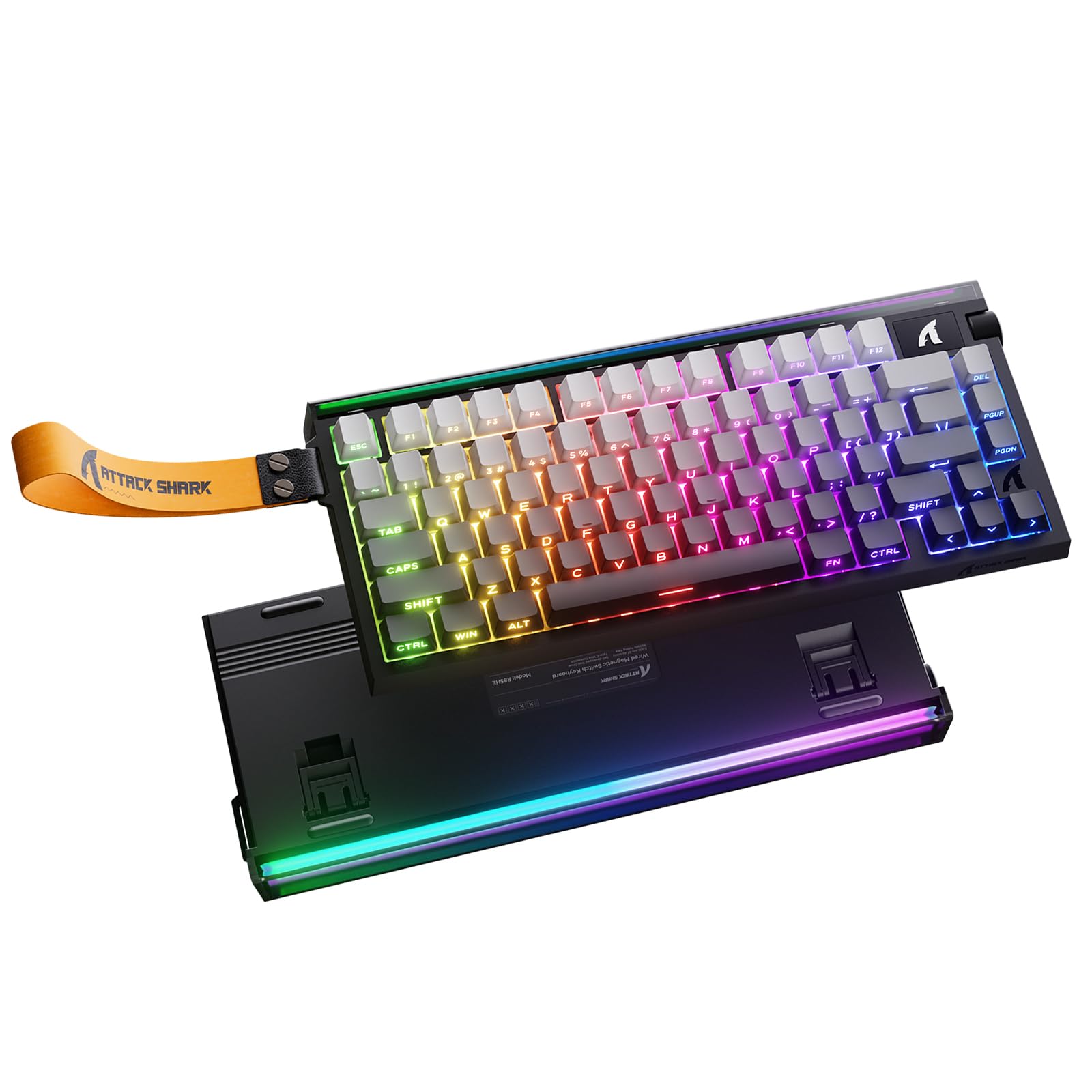 ATTACK SHARK R85HE キーボード Amazon | ATTACK SHARK R85HE ゲーミングキーボード 有線 ラピッド