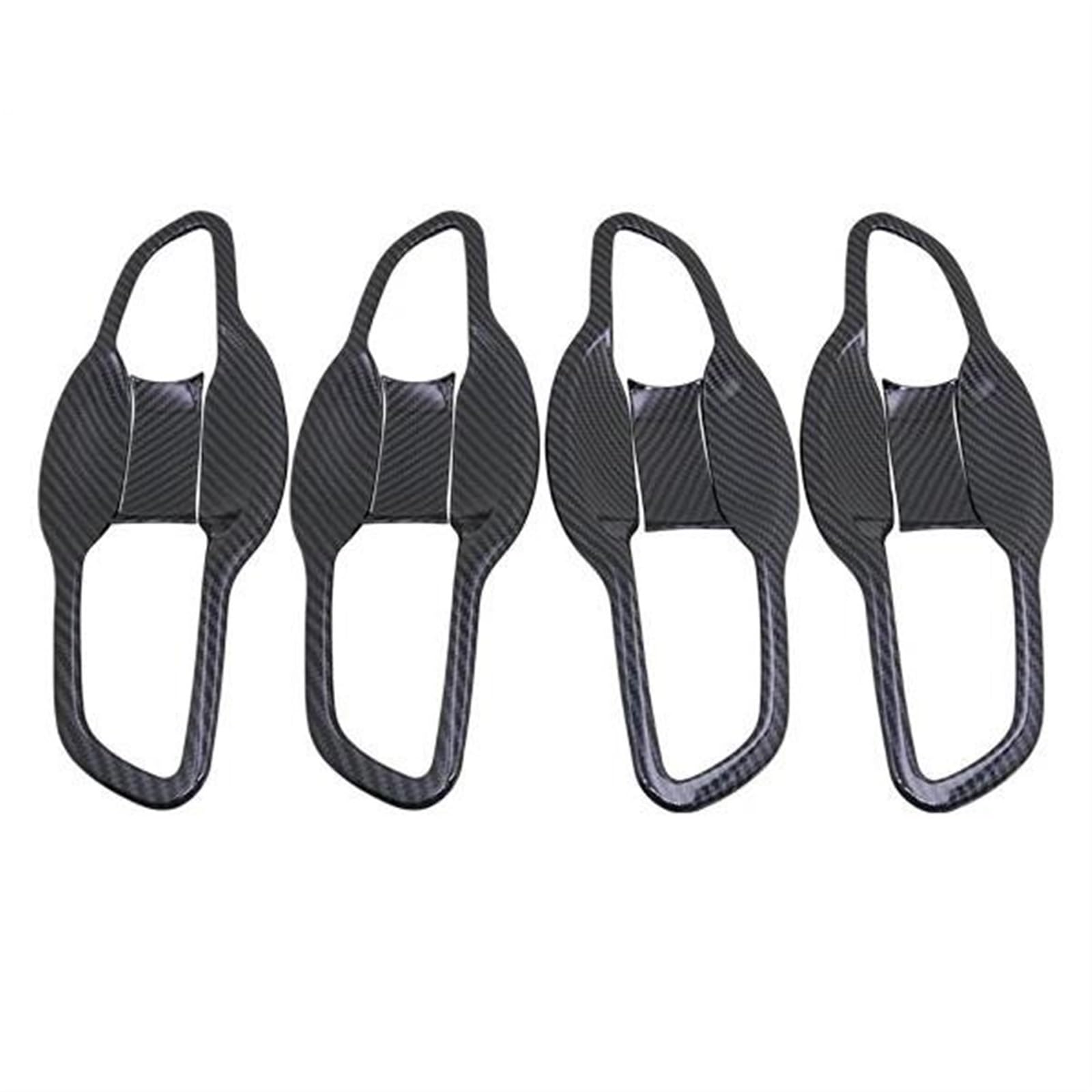 NOHEEU Car Side Door Handle Cover Decoration Sticker for Civic 10 FC FK FC1 FC2 FC5 FK4 FK7 2016-2019(Style 5)