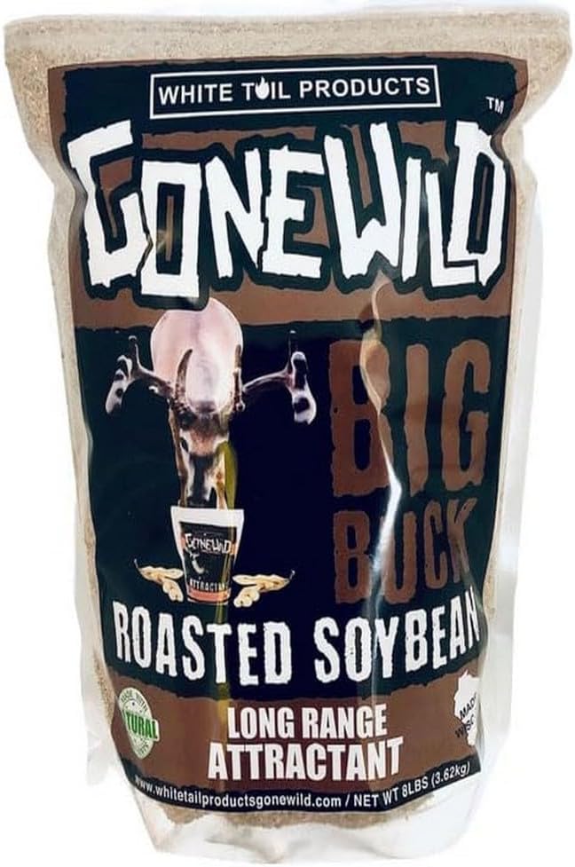 Roasted Soybean Deer Attractant 8 lbs Whitetail Products