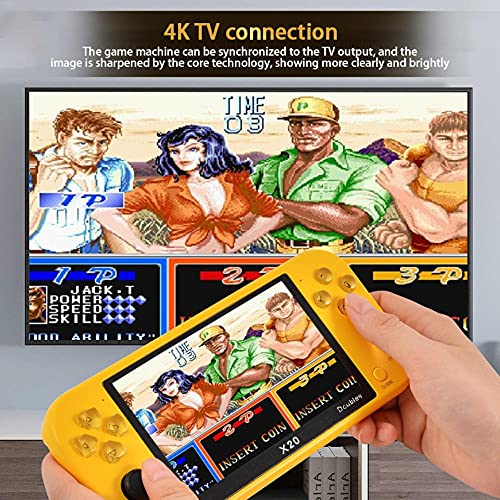 DEVELE 5.1 Inch Handheld Game Console,Arcade Retro HD Video Game Console,8GB Built Game,for FC, GBA, MD, NES, SFC, PS… - Image 5