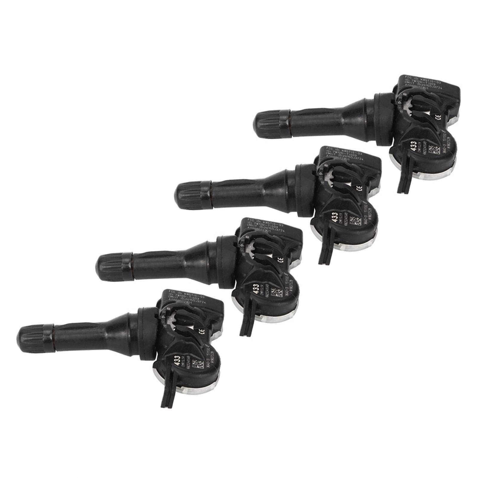 Sensore pressione pneumatici Gorgeri ABS - Sensore di monitoraggio pressione pneumatici TPMS 4 pezzi 68252493AB Adatto a Renegade