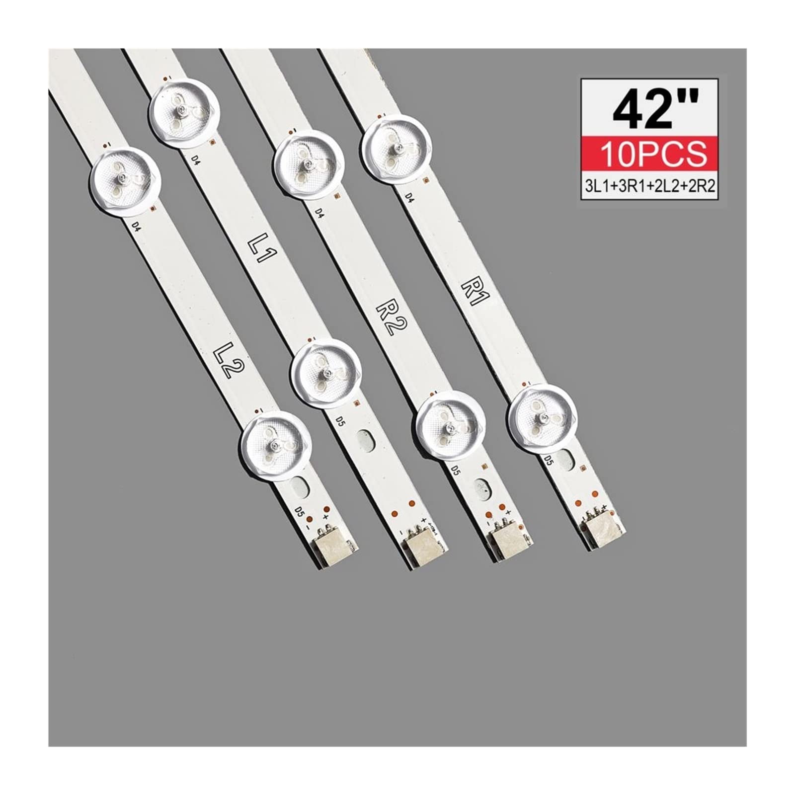 LED-Hintergrundbeleuchtungsstreifen Passend For LIG 42 Zoll ROW2.1 TV 42LN5400 42LN542V 42LN575S 42LA615 6916L-1412A 6916L-1413A 6916L-1414A 6916L-1415A LED-Hintergrundbeleuchtungsstreifen