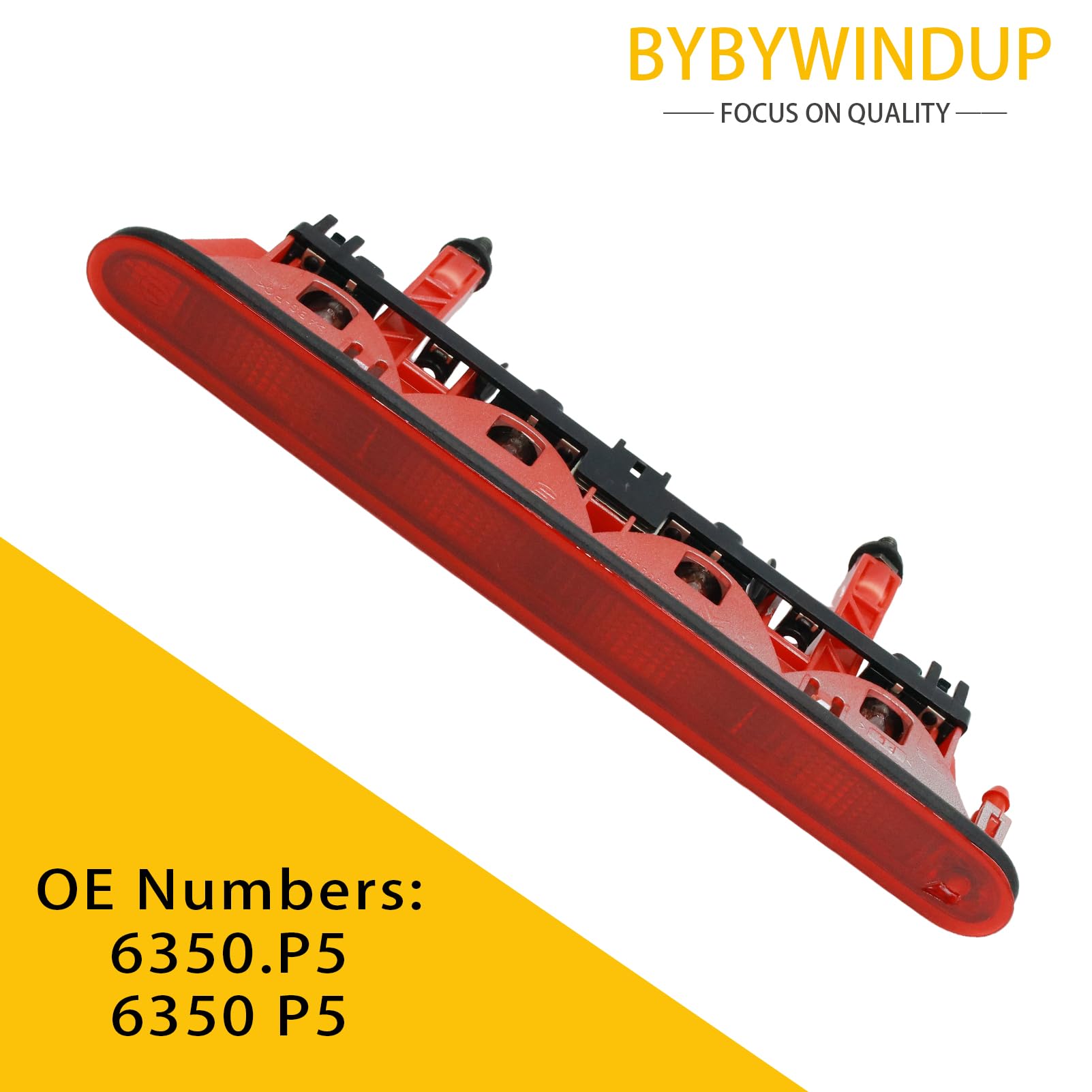 Troisième Feu Stop Arrière 6350P5 Pour 307 Hatchback 307SW