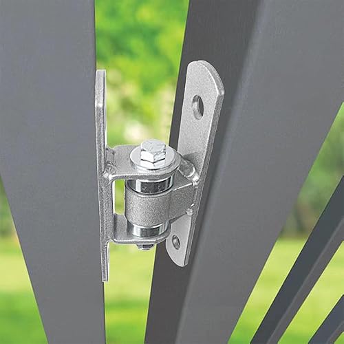 Miniatura 7 de Bisagras de puerta para exteriores con rodamientos sellados, atornillar a la puerta y poste para puertas de entrada grandes y pesadas de hasta 1100