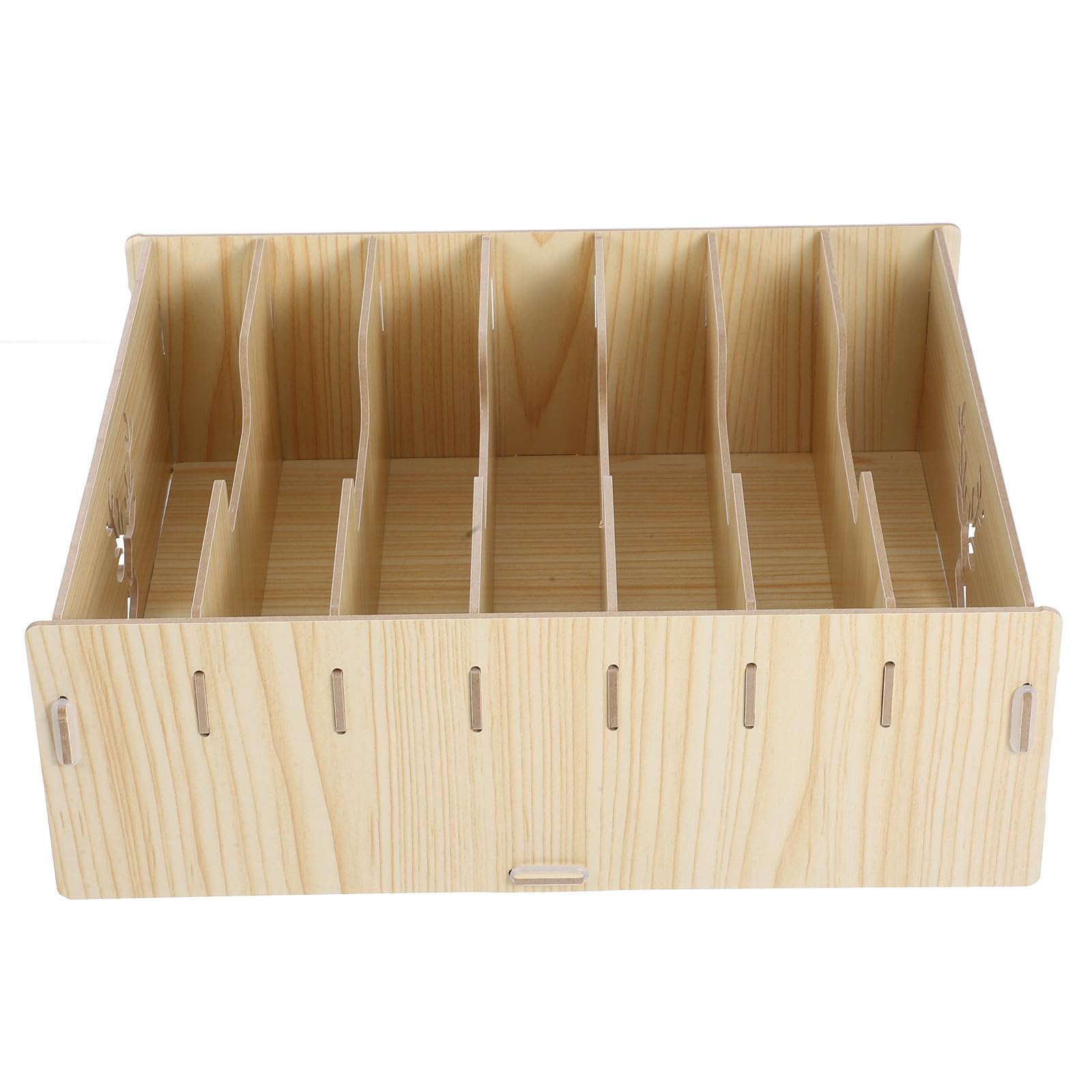 SOIMISS Organizador de Escritorio de Madera para Recibos, Facturas y Correo