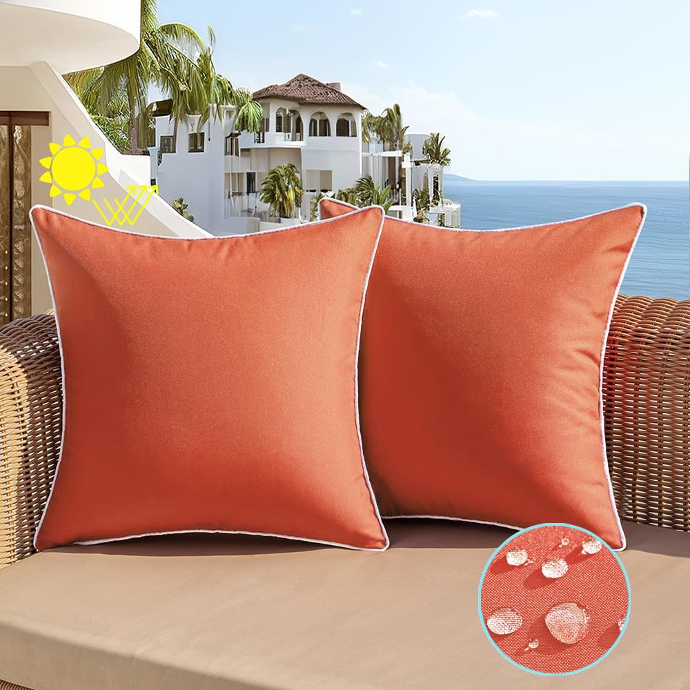 Pillow Inserts Burnt Orange And Grey Throw Pillows Outdoor