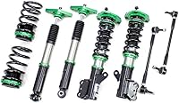 Vista 8 de Rev9 R9-HS2-110 Hyper-Street II Kit de bajada de suspensión de coilover de amortiguador, amortiguador monotubo con ajuste de rebote de 32 clics