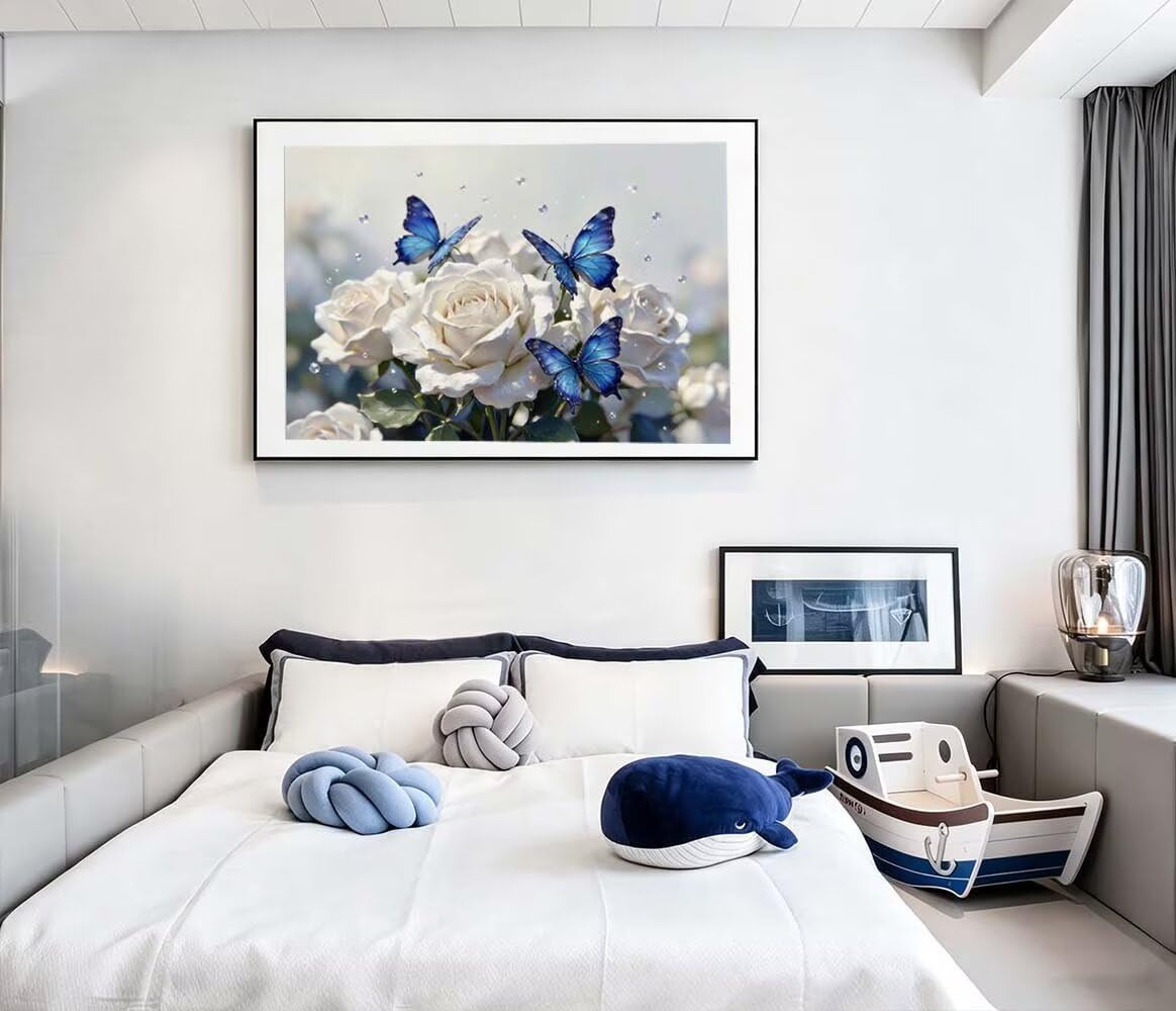 Zestaw do malowania diamentami kwiat 5D dla dorosłych 2 sztuki 135 x 100 cm