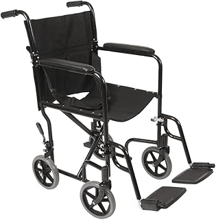 Lightweight Folding Transport Wheelchair