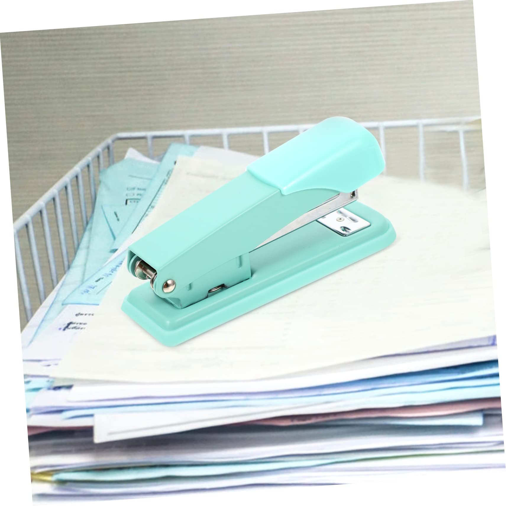 Lurrose 10stücke Multi-funktionaler Metall-heftgerät Für Büro Und Zuhause Ergonomisches Design Stapelt Für Lehrer Schüler Und Büroangestellte