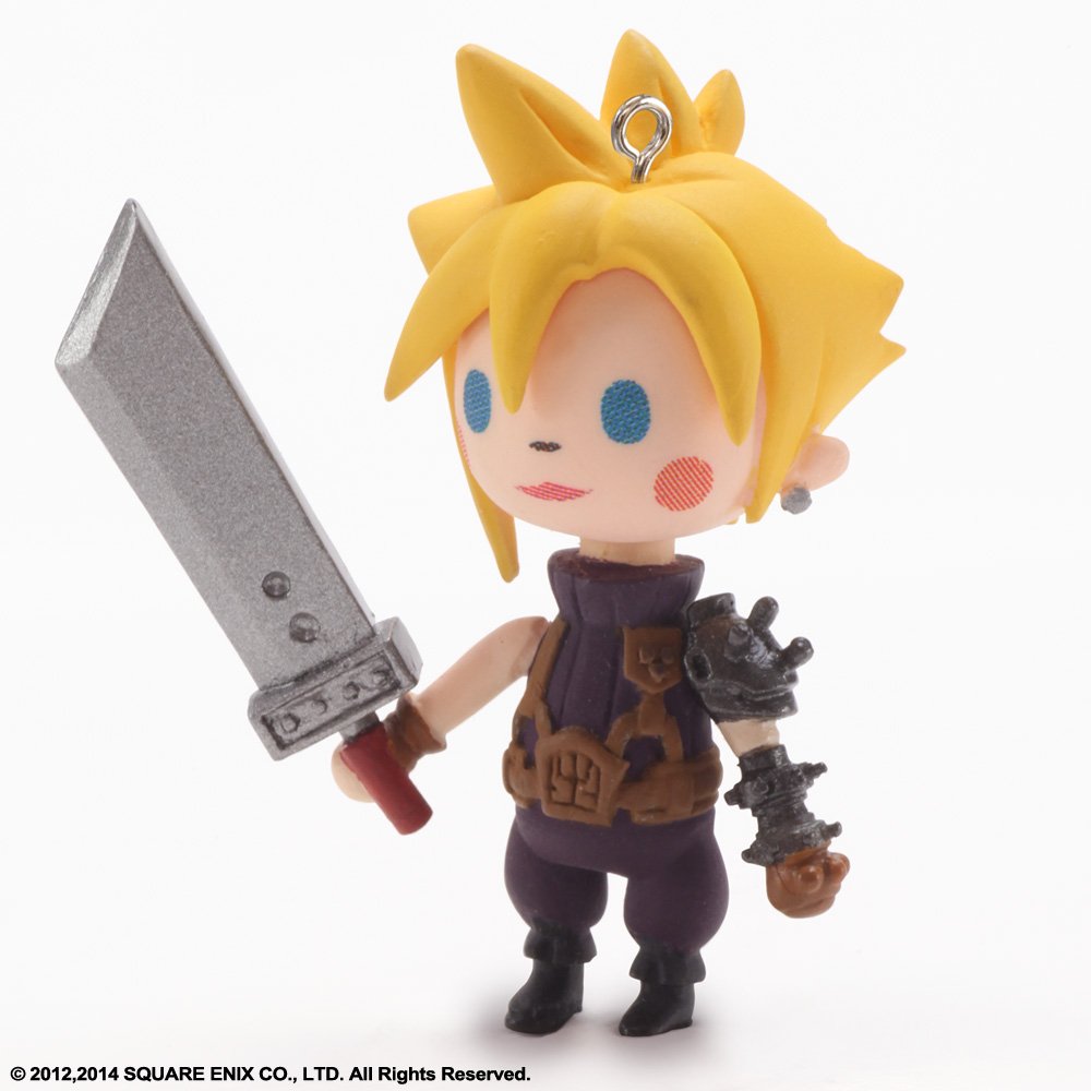 FINAL FANTASY マスコットストラップ クラウド Amazon.co.jp: FINAL FANTASY マスコットストラップ クラウド