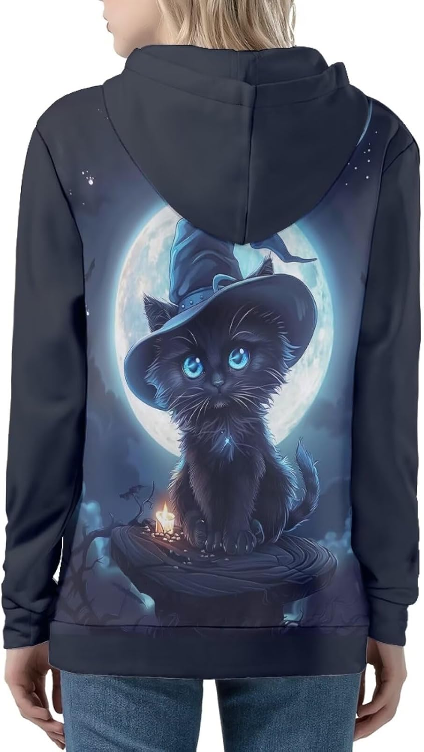 Upetstory Womens Zip Up Hoodie Jacket Fashion Sweatshirts - Image 2