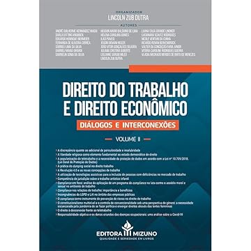 Capa do livro Direito do Trabalho e Direito Econômico Volume II