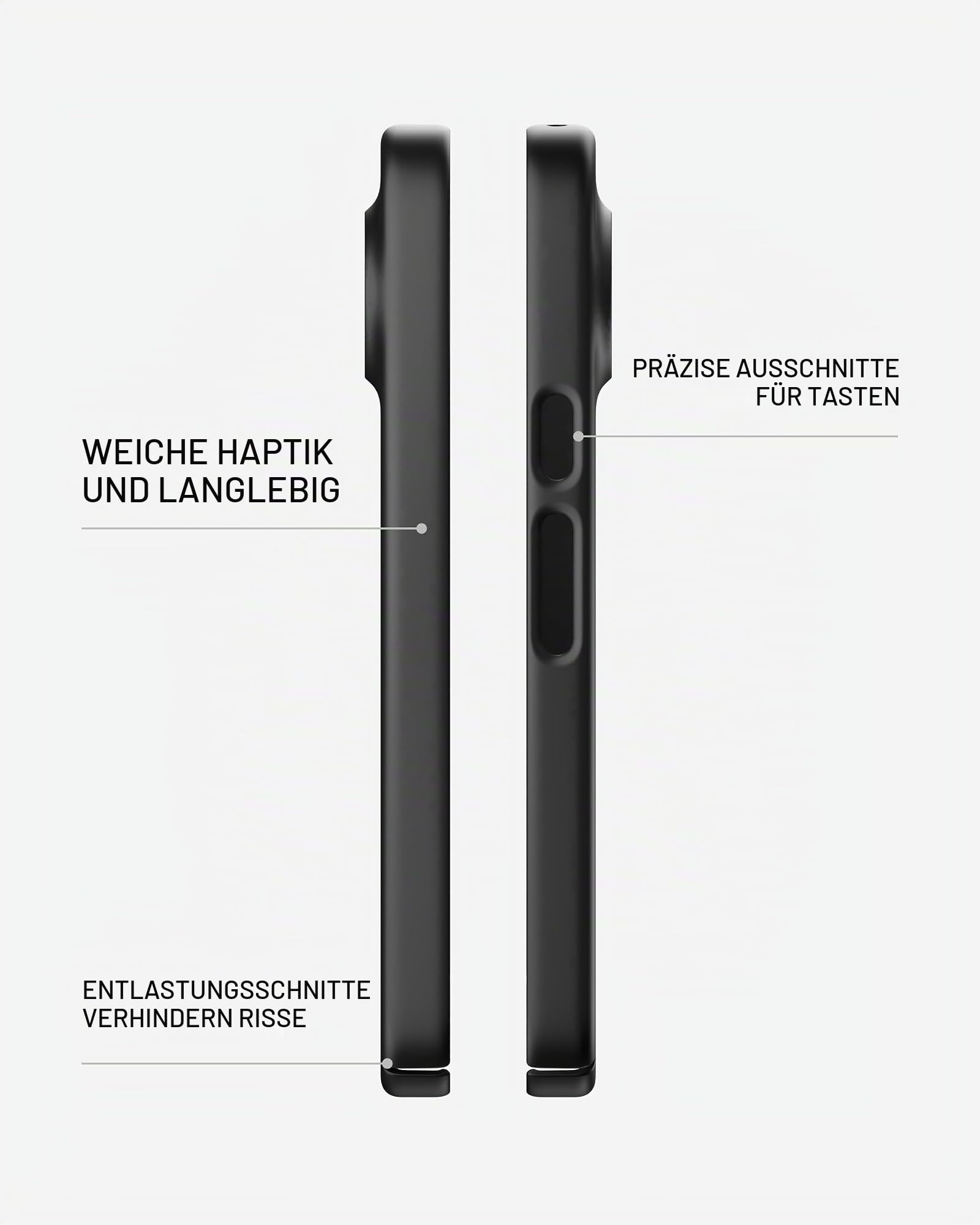 Mous Hülle für Pixel 11 Pro - Super Dünn - Kompatibel mit MagSafe und Pixelsnap - Schwarz