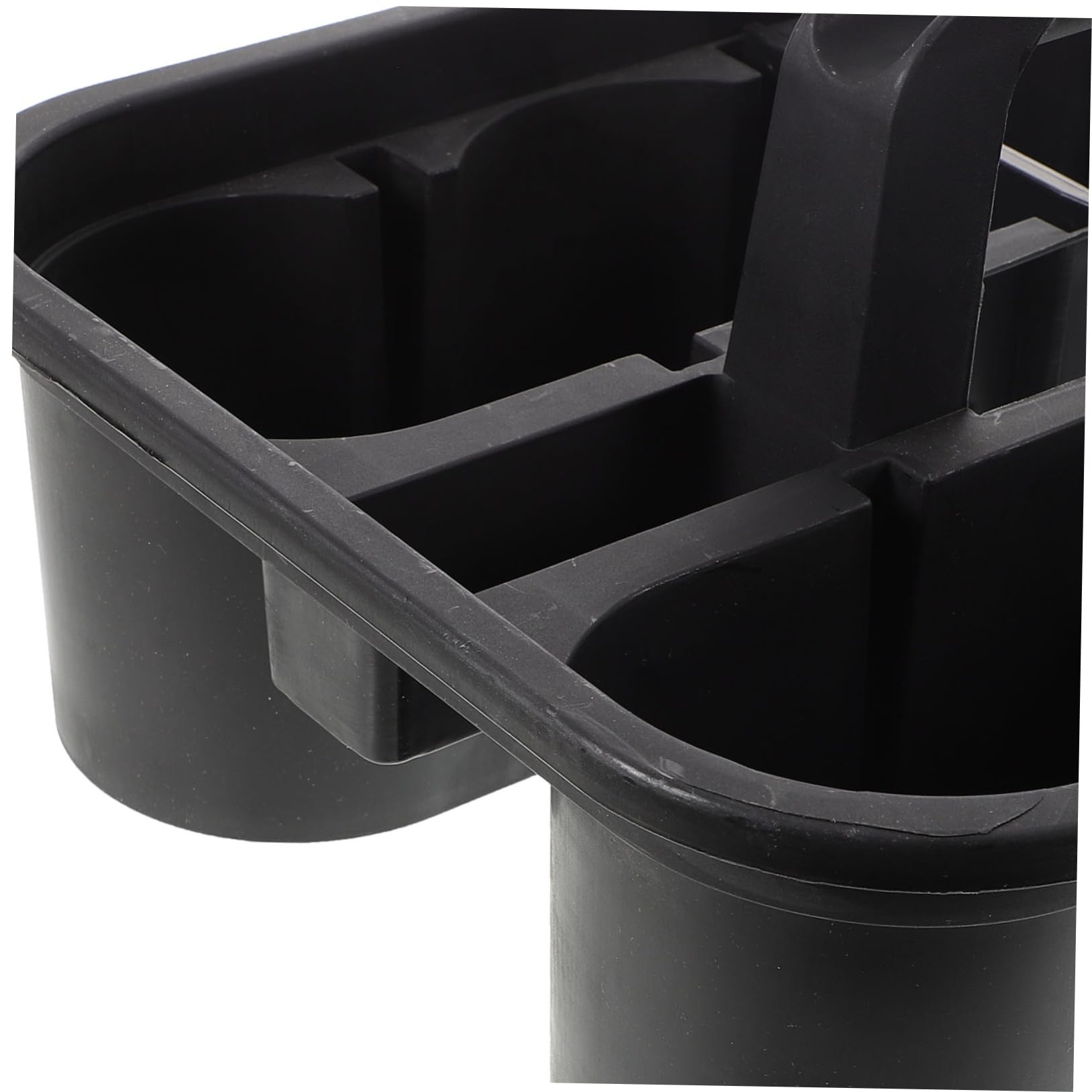ULTECHNOVO Caja De Almacenamiento De De Limpieza Portátil Con Compartimentos y Cesta De Plástico Grueso Para Organización De De Limpieza y Cuidado Del Automóvil