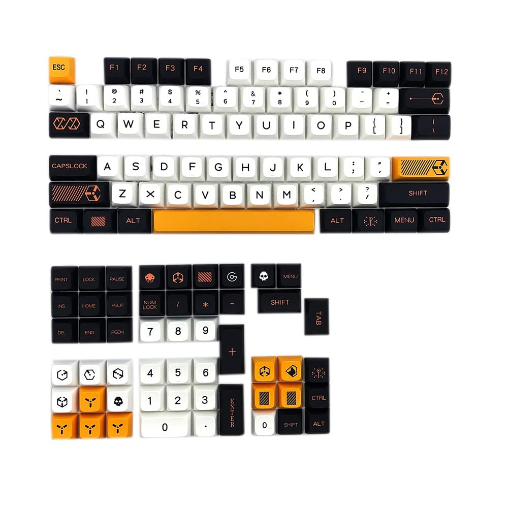 Keycaps PBT XDA Guerre Virtuelle pour Clavier Mécanique Cherry MX - 8