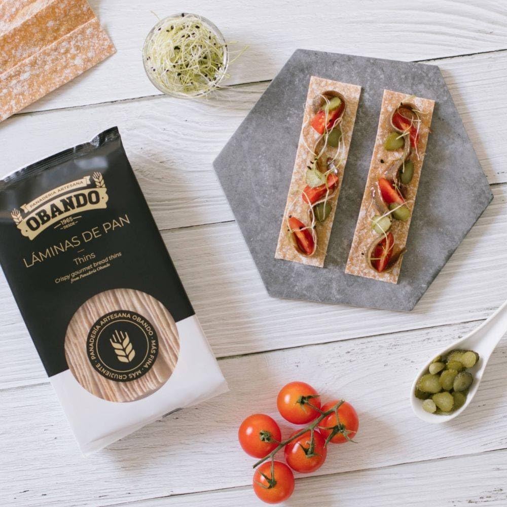 Obando Pan Laminas Masa Madre Seleccion Gourmet 150g Panaderia Artesana Utrera Sevilla