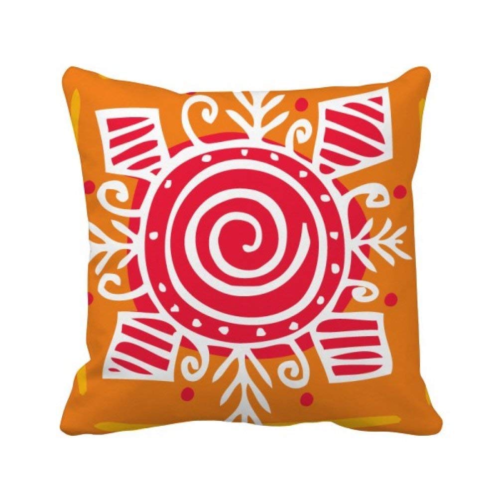 Housse de coussin Vortex Mexique Totems pour sublimer un canapé terne